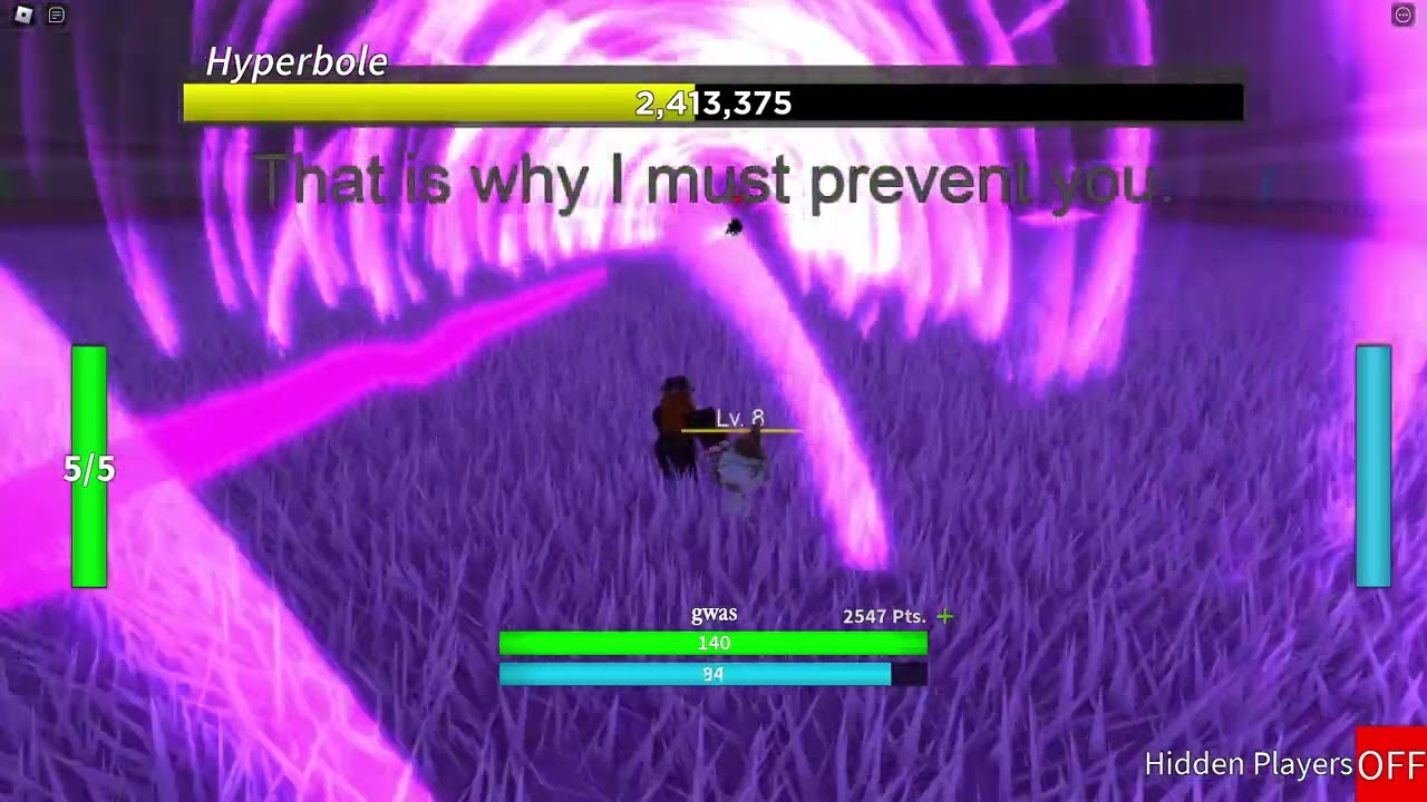 [SBBF] Hyperbole - Deathless Sword Solo