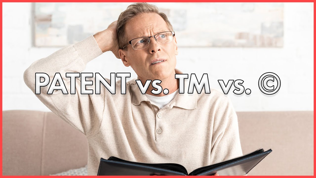 Patent vs. Trademark vs. Copyright