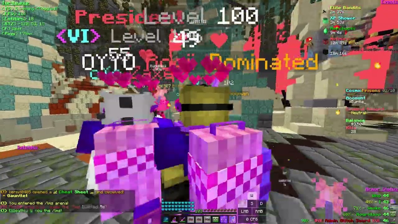 Burn it 🔥 (Cosmic Prisons Map 15 Sovereign)
