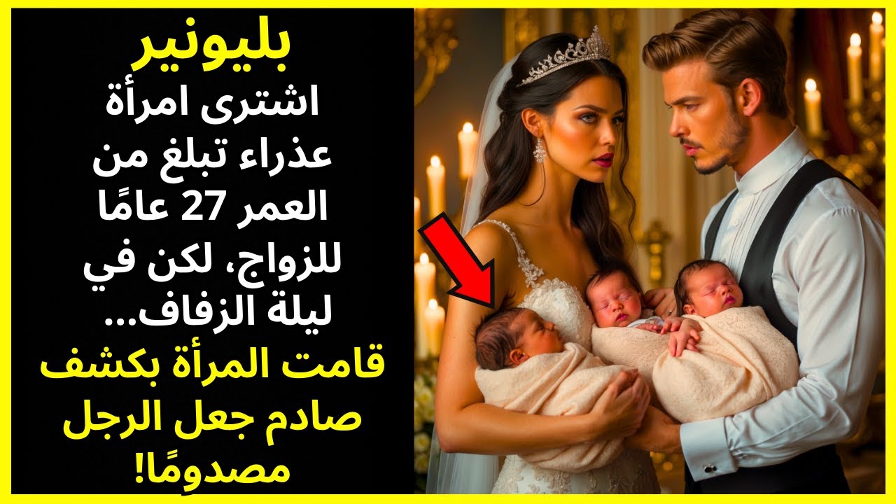 مليونير اشترى امرأة عذراء تبلغ من العمر 27 عامًا للزواج، لكن في ليلة الزفاف...