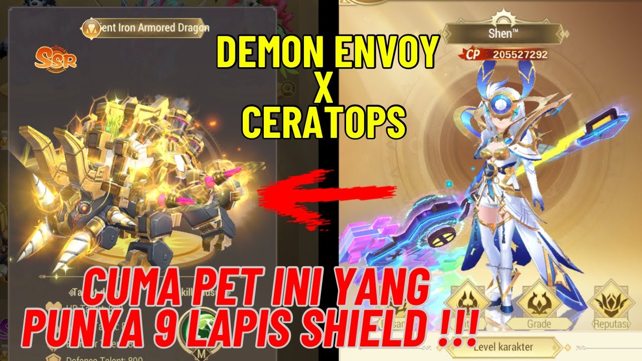 Apakah ini Pet Dinosaurus terkuat ?? Dragon Hunters Heroes Legend MMORPG