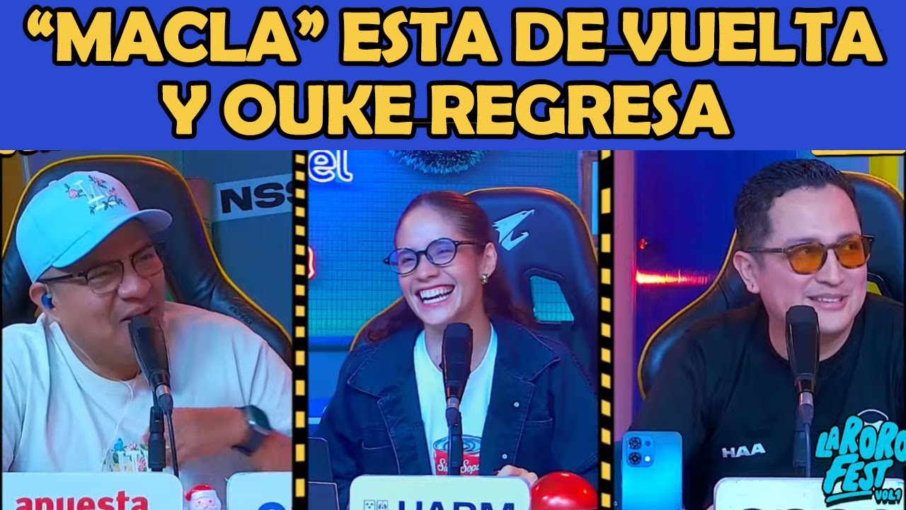 ¿OUKE EN VIVO? RORO ANUNCIA SORPRESAS Y MACLA ESTA DE VUELTA | LA RORO NETWORK