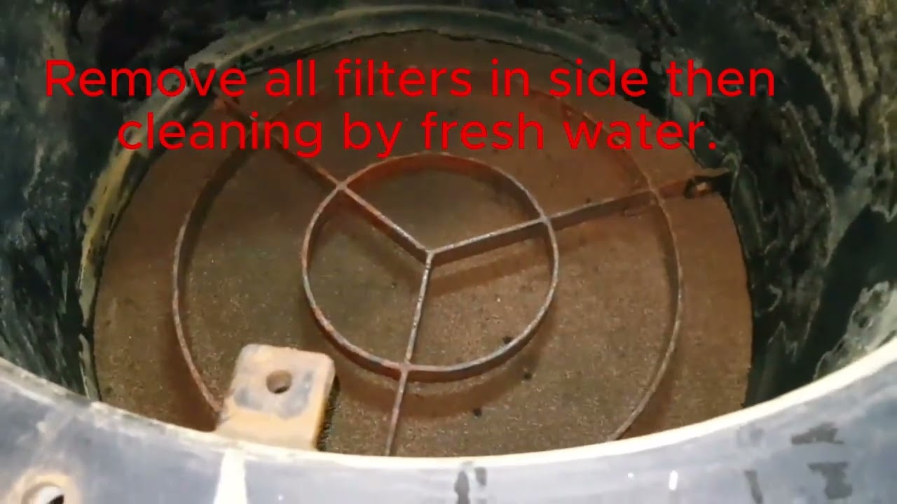 OWS GRS-50EB Part 2 Cleaned 1st Chamber.