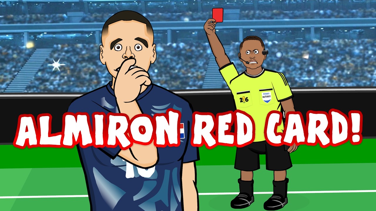 ALMIRON RED CARD🔴 Turkey vs Paraguay World Cup 2026🏆
