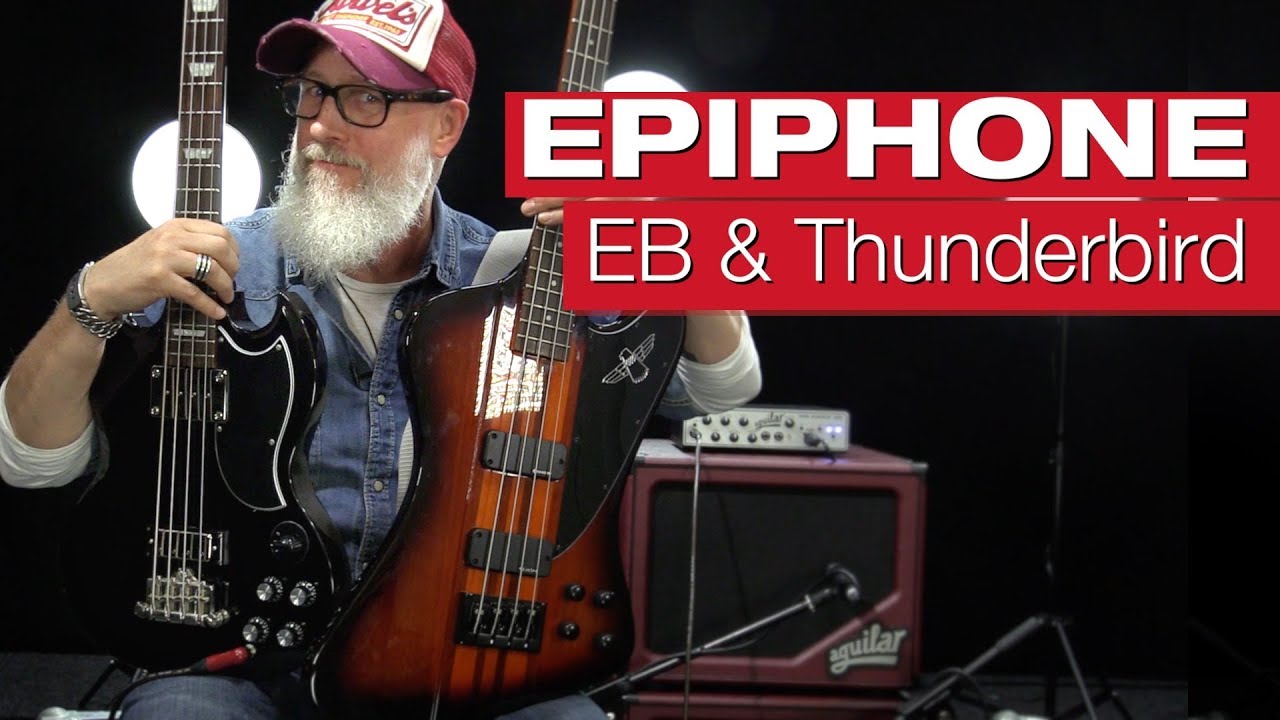 Epiphone EB-3 & Thunderbird Pro IV