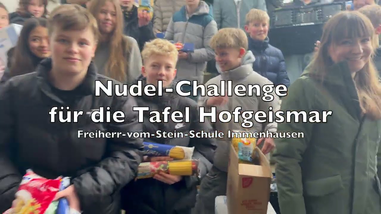 Nudelchallenge Gesamtschule Immenhausen für 
