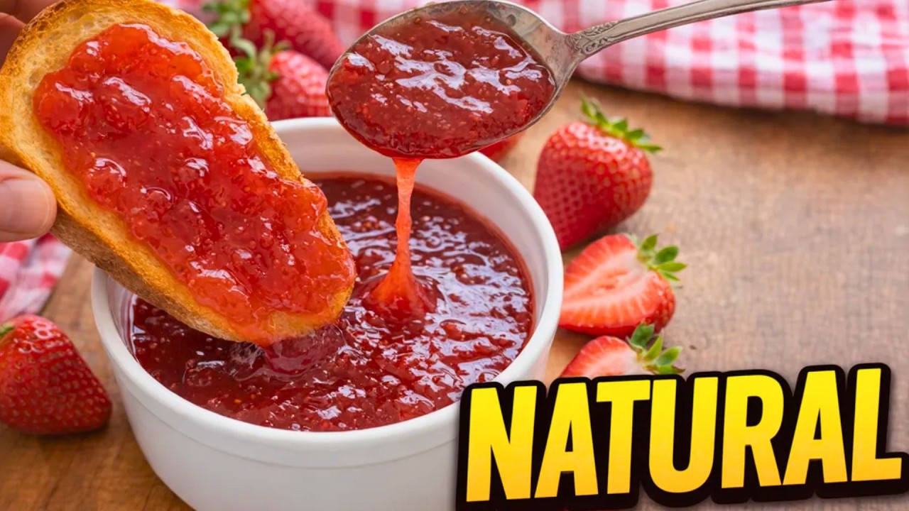 Você Nunca Mais Vai Comprar Geleia Depois Dessa Receita 🍓 Só 3 Ingredientes