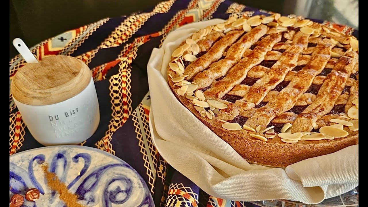 Crostata di mirtilli rossi - LinzerTorte