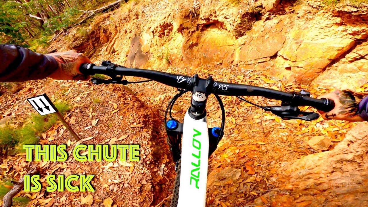 Mystic MTB Park, Bright. Huggins Rd has some SUPER SICK Trails.