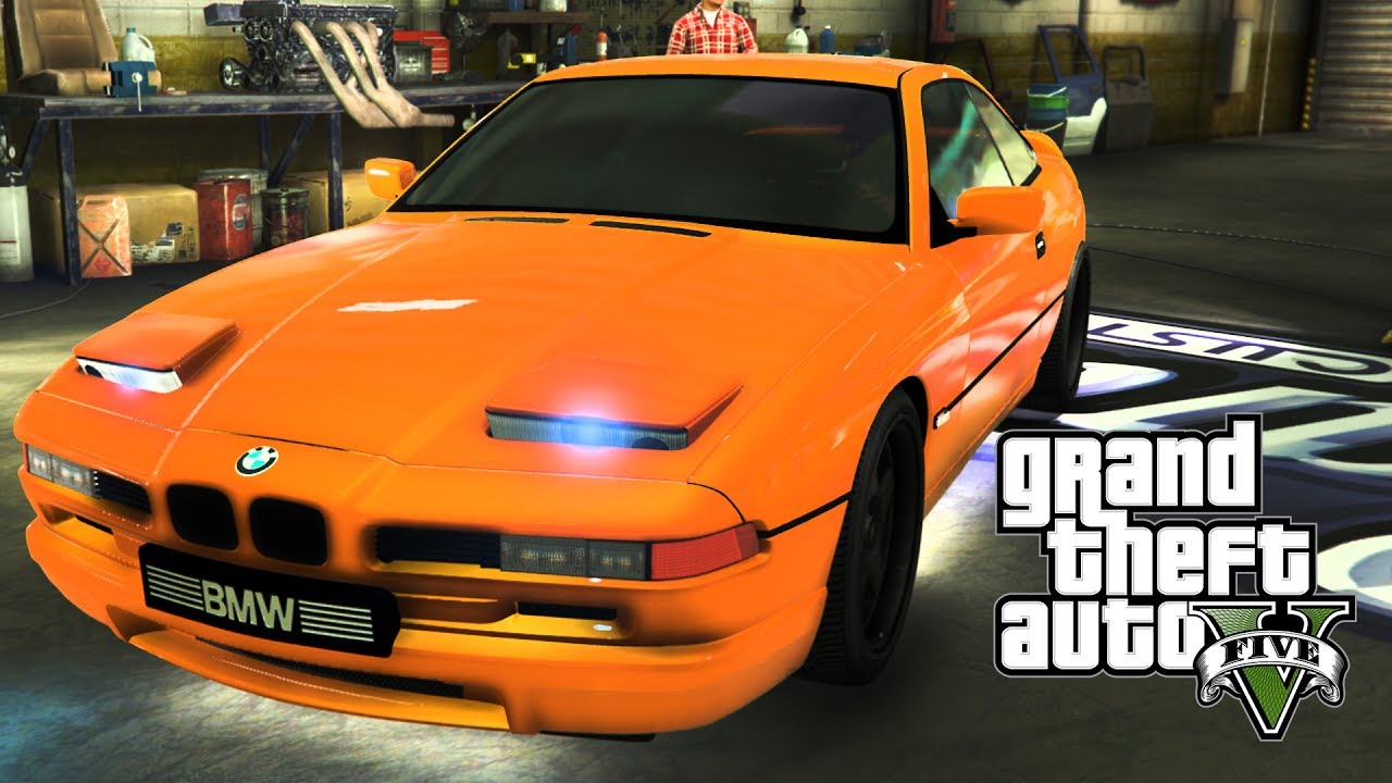 JEDYNE TAKIE AUTO! TUNING BMW 850 CSI w GTA V SINGLEPLAYER - 