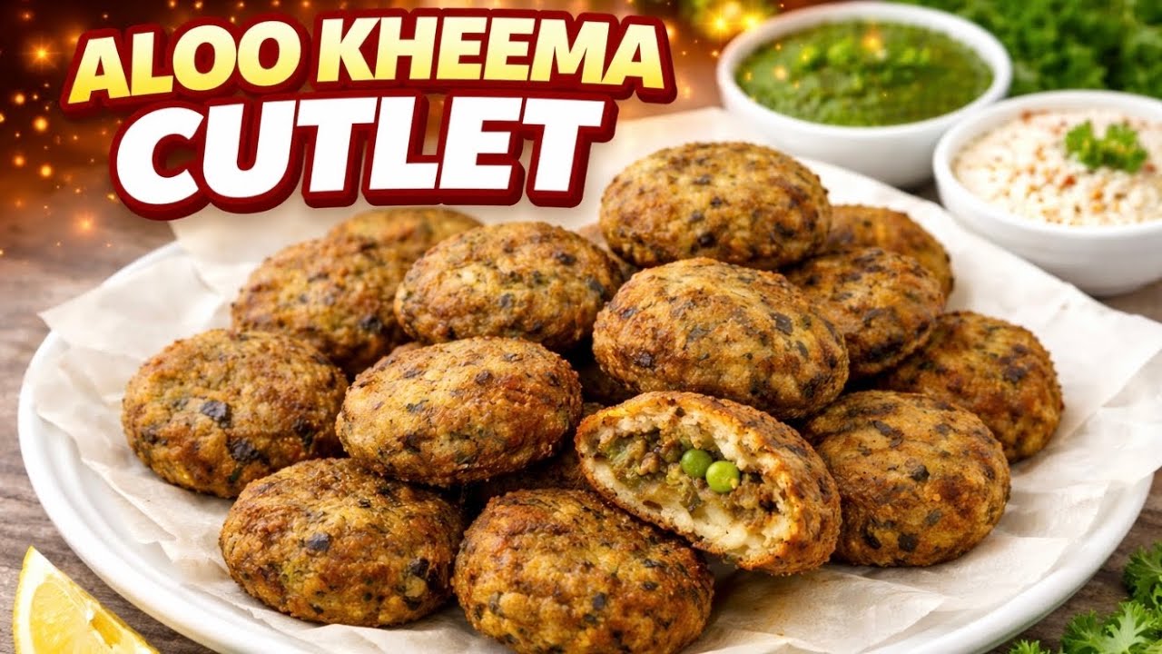 Aloo Kheema Cutlet Recipe | Tasty Bite | #food #viral #cooking #recipe #aloorecipe 