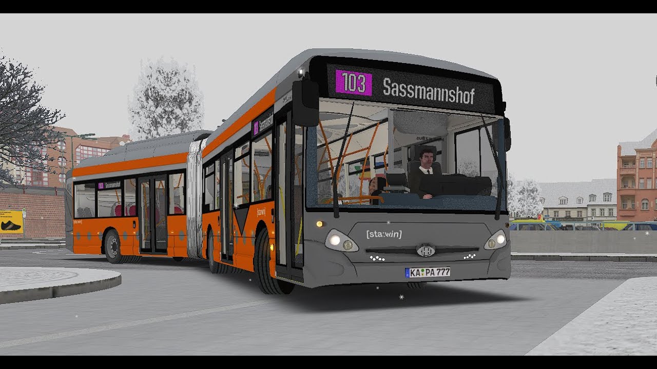 Heuliez gx 427 Hybride ligne 103  ( il est parti en travers😅 ) winsenburg omsi 2