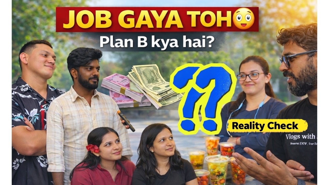 Corporate Job Gaya Toh Kya Karenge? Job Safe Hai Ya Business Safe Hai? | HSR Vlog