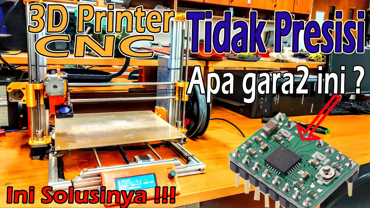 Cara Kalibrasi Driver A4988 / Driver 8825 pada 3d Printer dan CNC Machine
