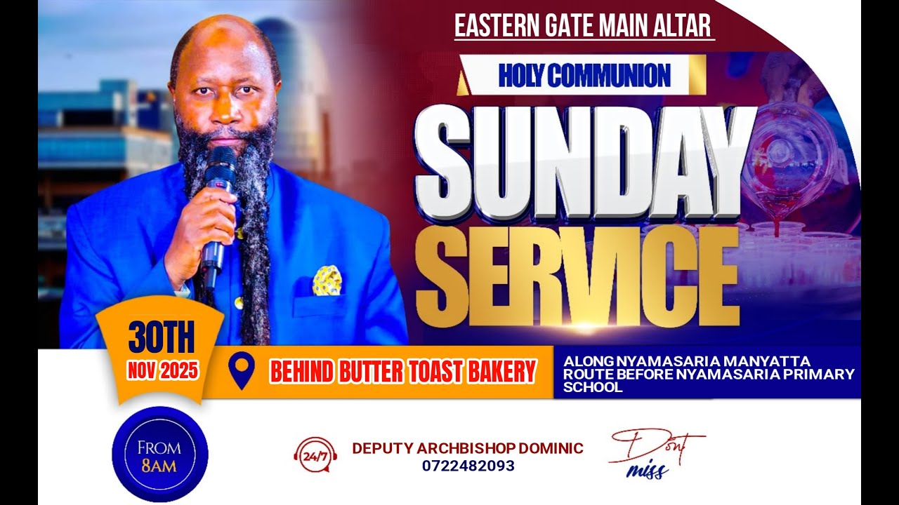 EASTERN GATE ALTAR - KISUMU WEST  SUNDAY SERVICE