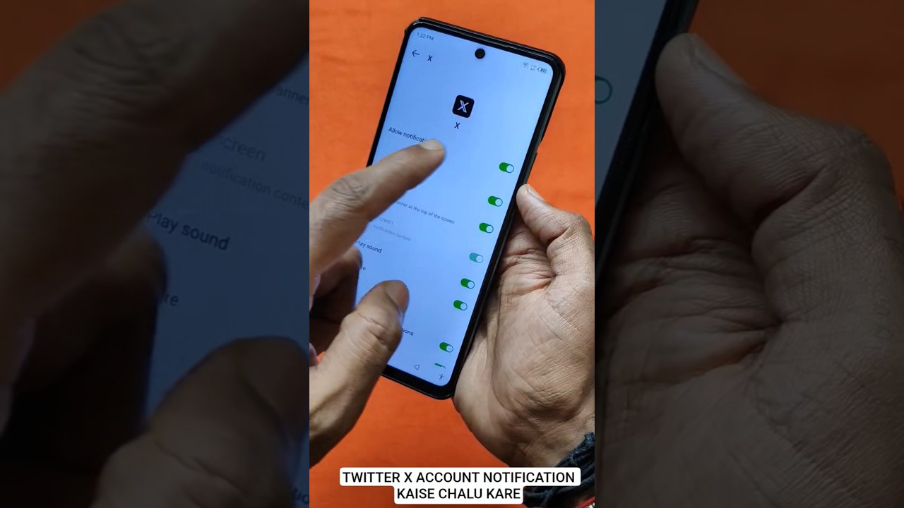 HOW TO CHANGE TWITTER X ACCOUNT NOTIFICATION