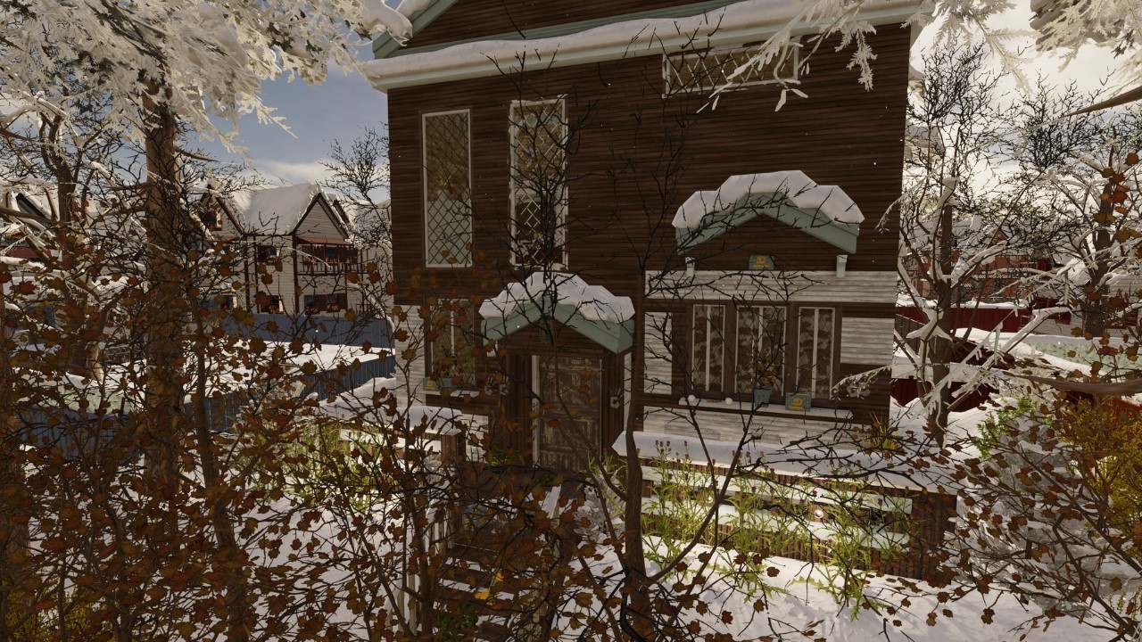 ASMR | Eingeschneite, verlassene Hütte wartet auf Renovierung | House Flipper 2 | Custom Job