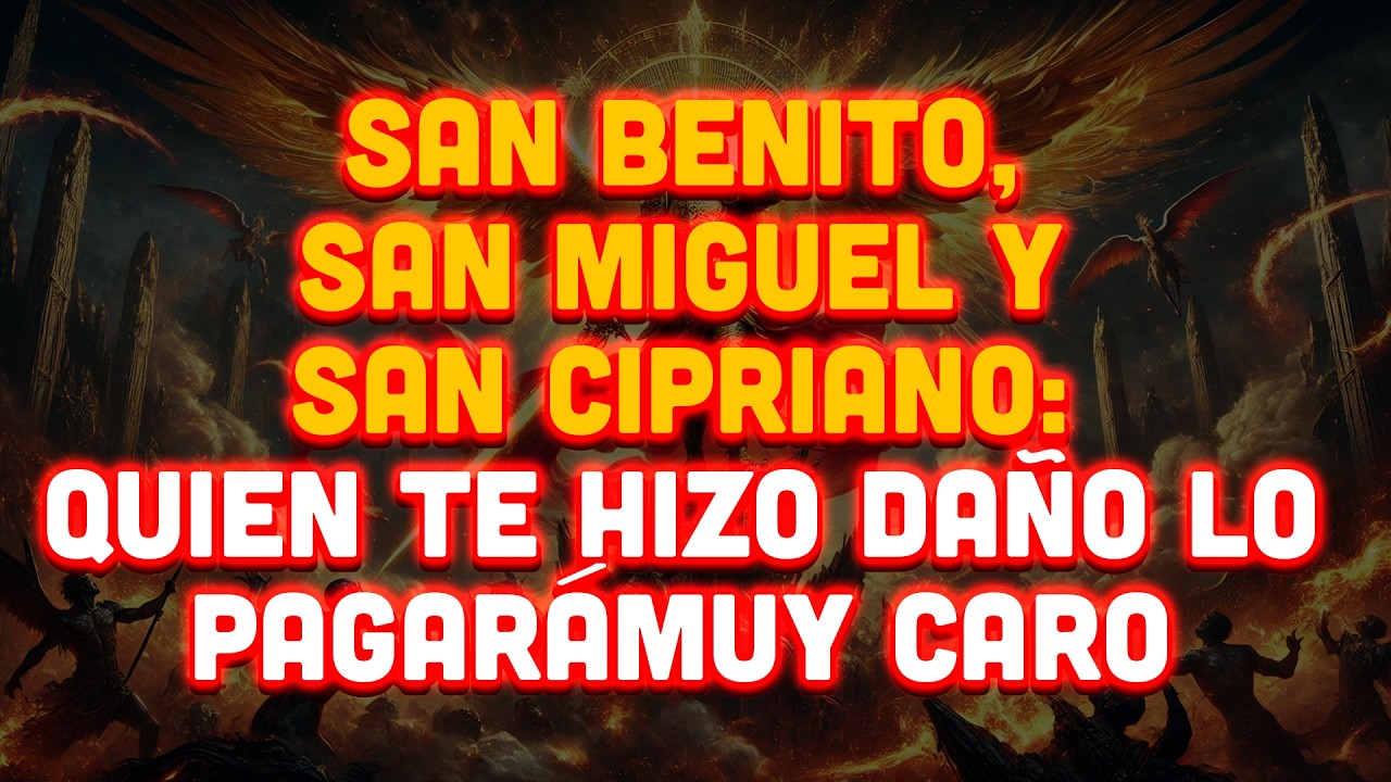 Hoy, 6 Febrero - San Benito, San Miguel Y San Cipriano: Quien Te Hizo Daño Lo Pagará Muy Caro