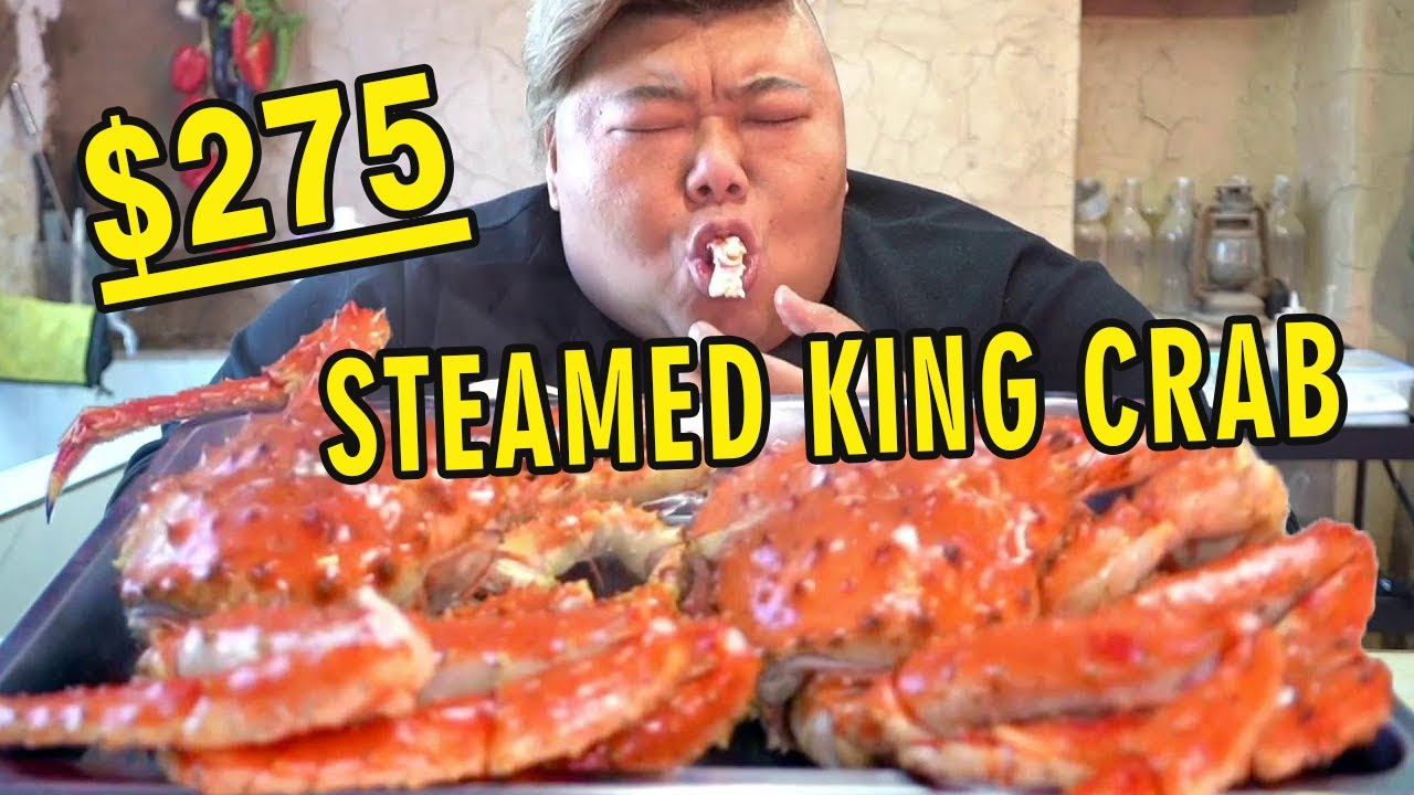 Two steamed king crabs, Monkey Brother&rsquo;s ultimate delicacy for NT$2,000, so enjoyable!