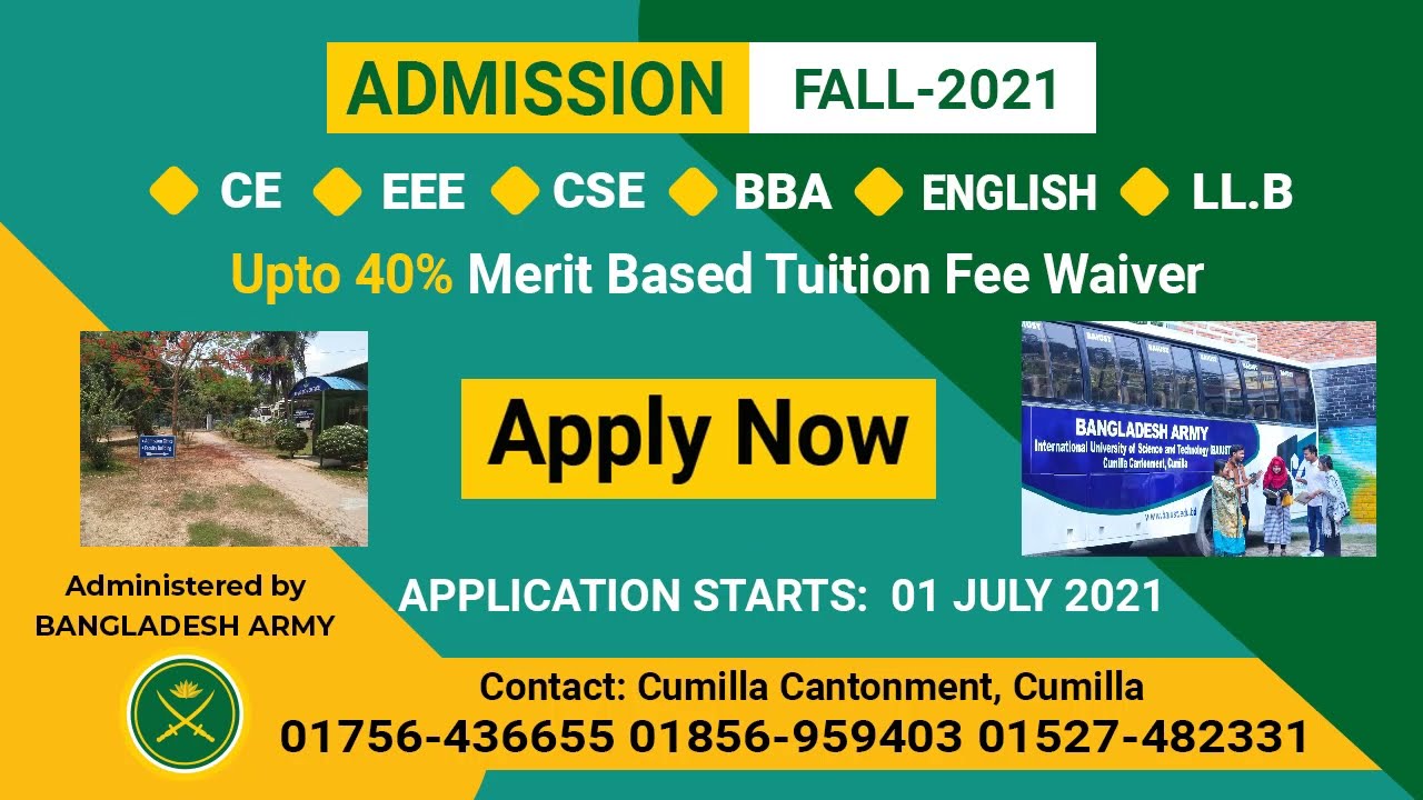 UNDERGRADUATE ADMISSION FALL 2021 #admission #private university #university #admission 2021