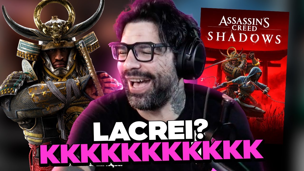 FUI DE REAÇA DO MAL A LACRADOR KKKK (AS TRETAS DO ASSASSINS CREED SHADOWS)