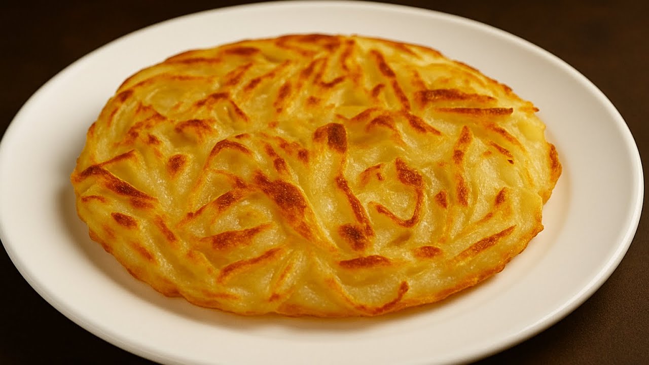 1 Potato + 1 Egg = 5-Min Healthy Breakfast | Potato Pancake