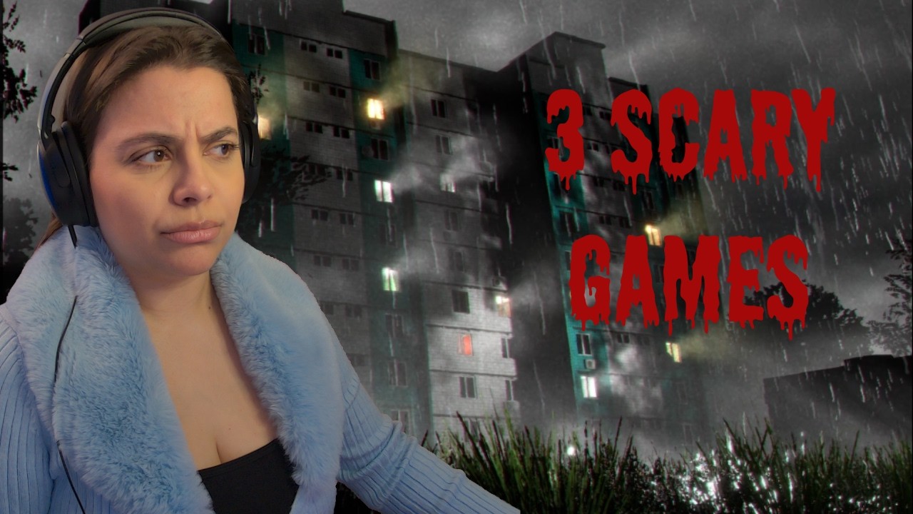 What did I get myself into... | 3 Scary Games