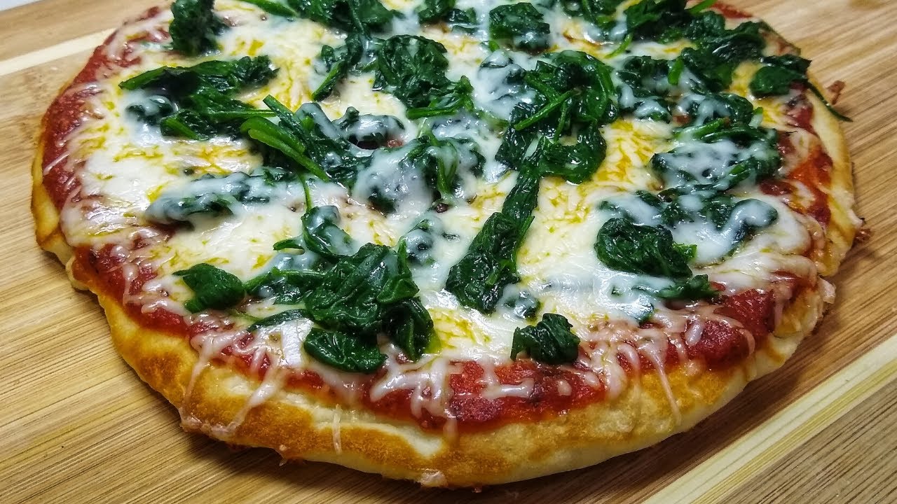 5-Minute 2-Ingredient Pizza Dough | No Bake | No Yeast | Pan Pizza