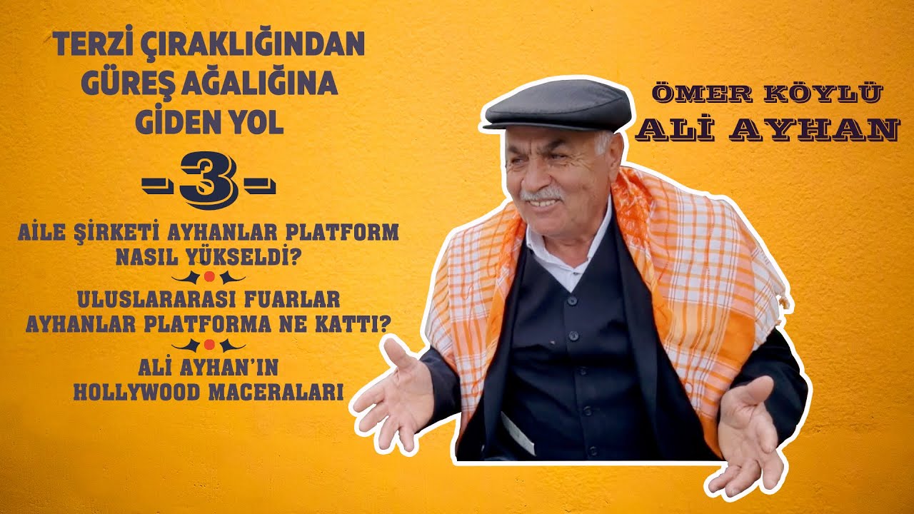 ALİ AYHAN - TERZİ ÇIRAKLIĞINDAN GÜREŞ AĞALIĞINA GİDEN YOL - 3. BÖLUM - AHMET KÜÇÜKBAŞ'A TEŞEKKÜRLER