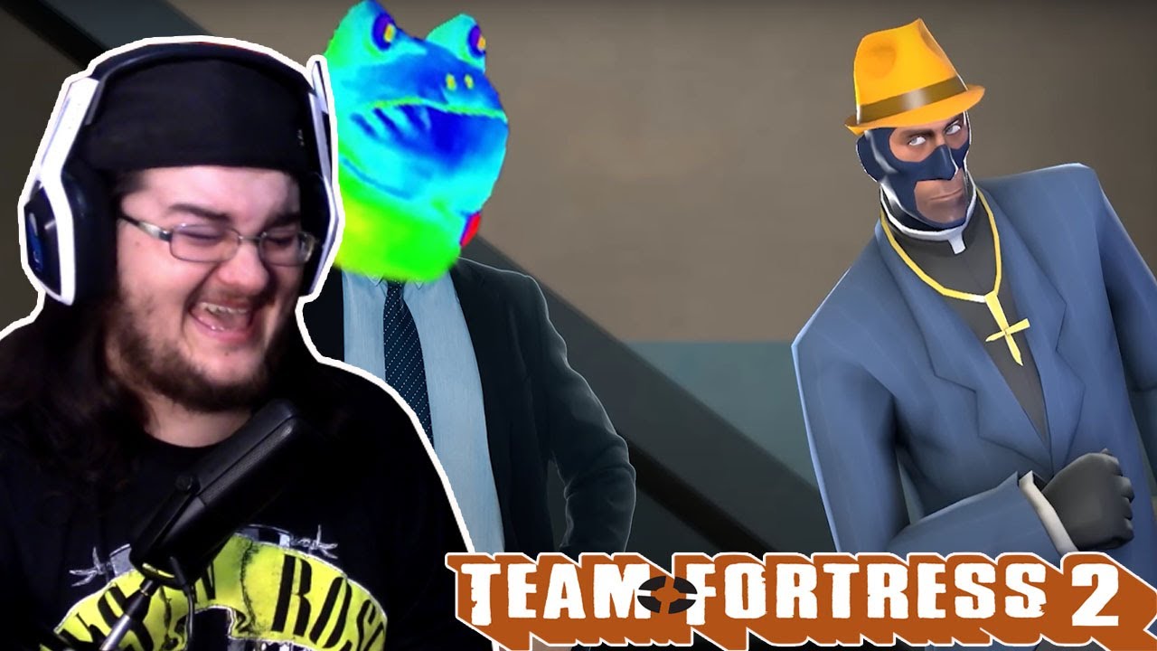New Team Fortress 2 Fan Reacts to Spy Psychology - Spy has a Gun!