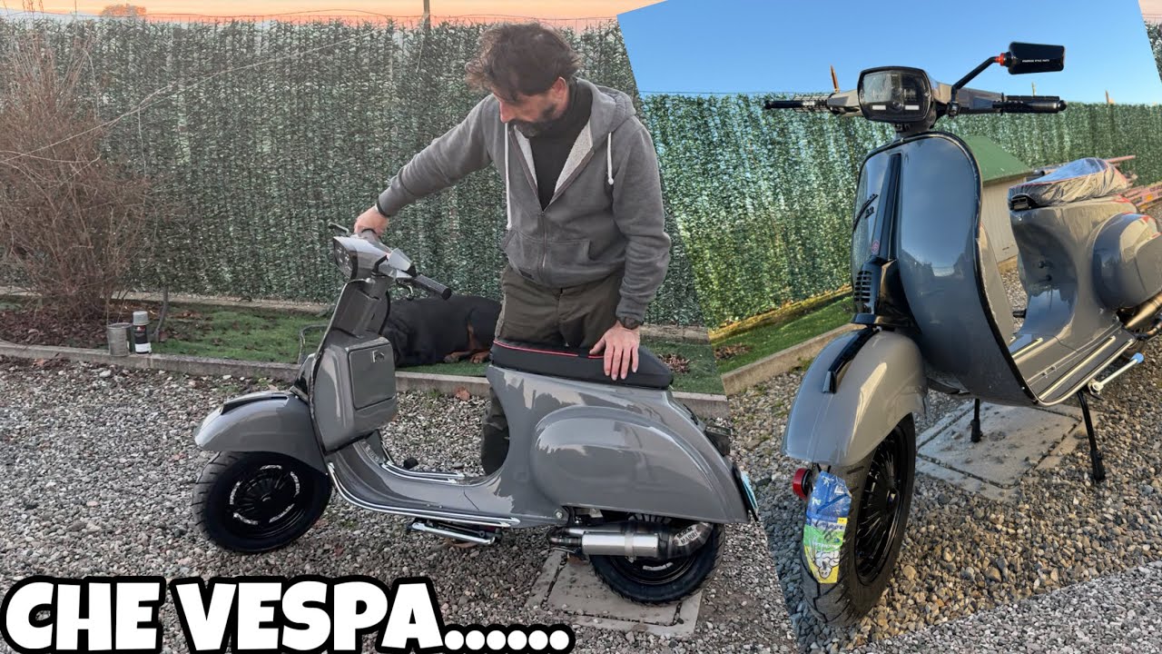 RESTAURO TERMINATO- VESPA GRIGIO NARDO