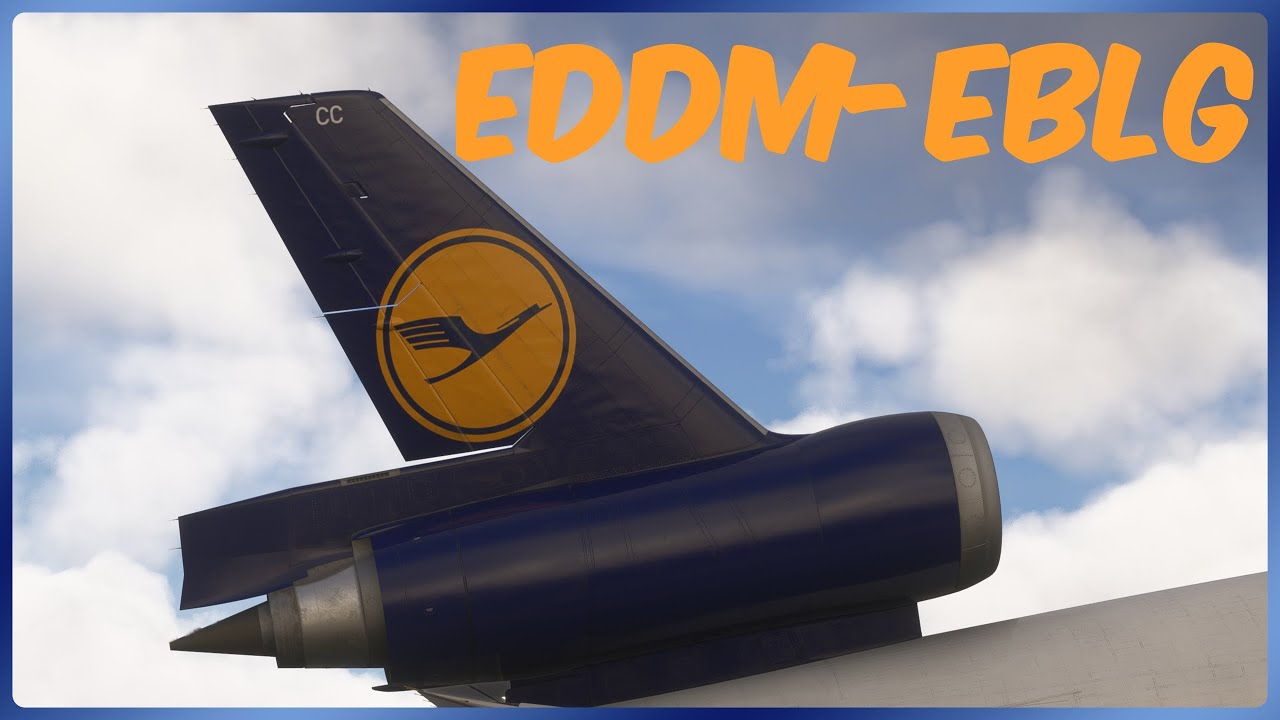 NEW TFDI MD-11 For MSFS 2024 EDDM-EBLG #msfs2024 [Real AIrline Pilot] #md11 #aviation