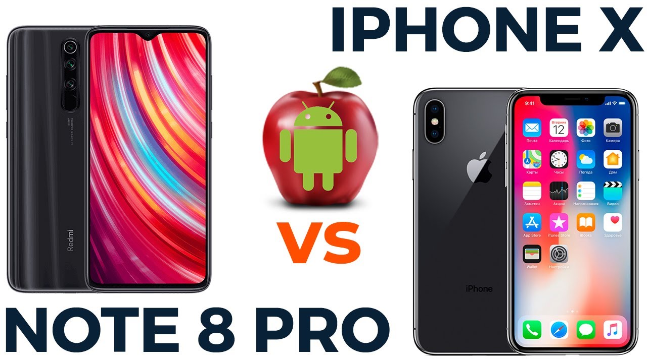 Redmi Note 8 Pro vs Iphone X. Стоит ли сравнивать?