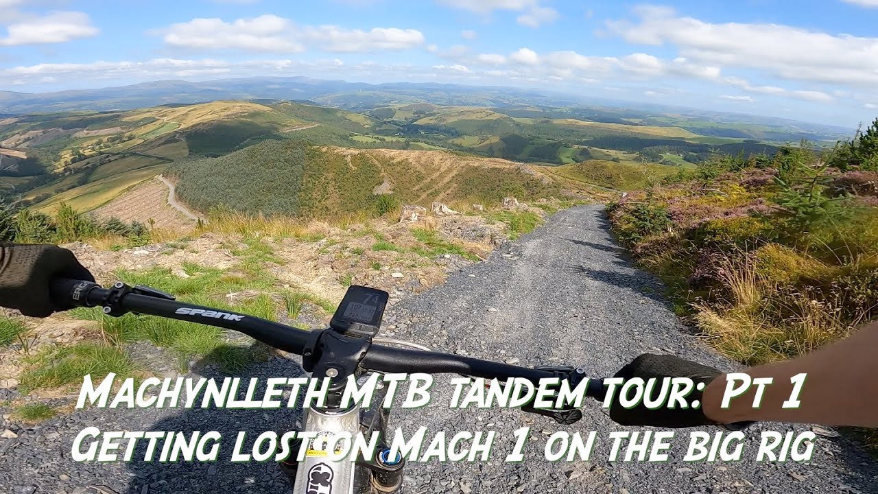 Маршрут MTB Machynlleth Mach 1 на Николае Танкдеме