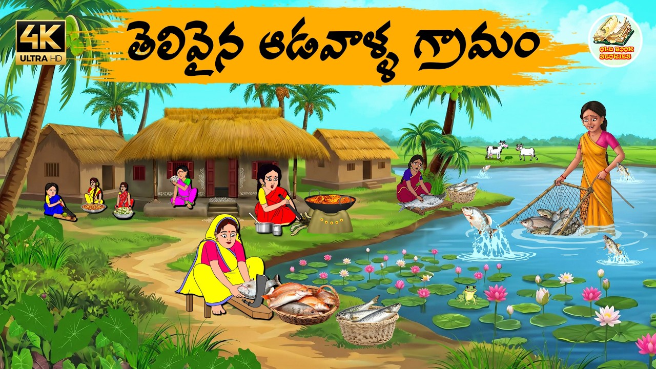 New Telugu stories - తెలివైన ఆడవాళ్ళ  గ్రామం - stories in telugu - Telug moral stories - OBS
