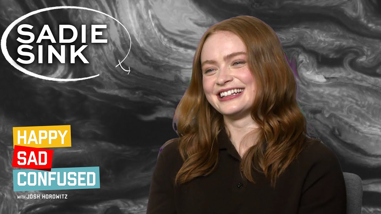 Sadie Sink talks STRANGER THINGS, O'DESSA, Marvel, Broadway I Happy Sad Confused
