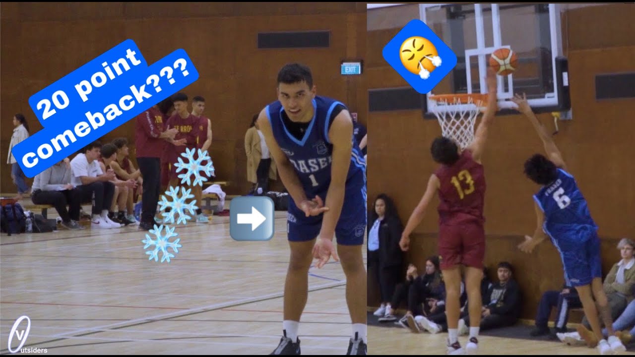 FRASER VS TE AROHA... 25 POINT COMEBACK???