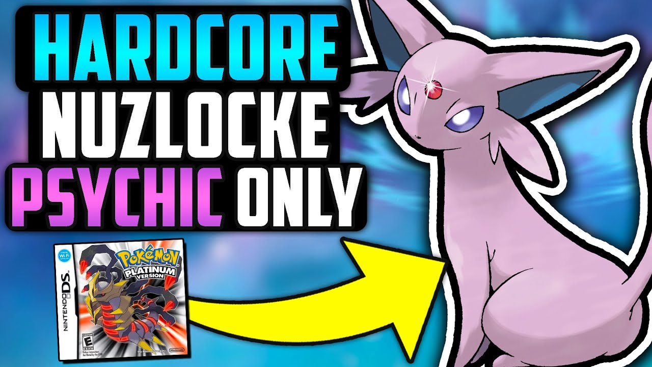 МОГУ ЛИ Я ПОБЕДИТЬ POKÉMON PLATINUM HARDCORE NUZLOCKE, ИСПОЛЬЗУЯ ТОЛЬКО ПСИХИЧЕСКИЕ ТИПЫ!? (Вызов...