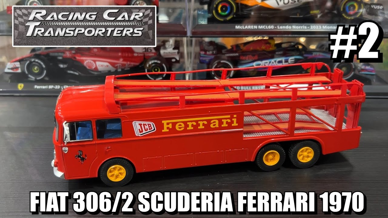 RACING CARS TRANSPORTERS #2 - FIAT 306/2 FERRARI 1970! Edicola | Centauria