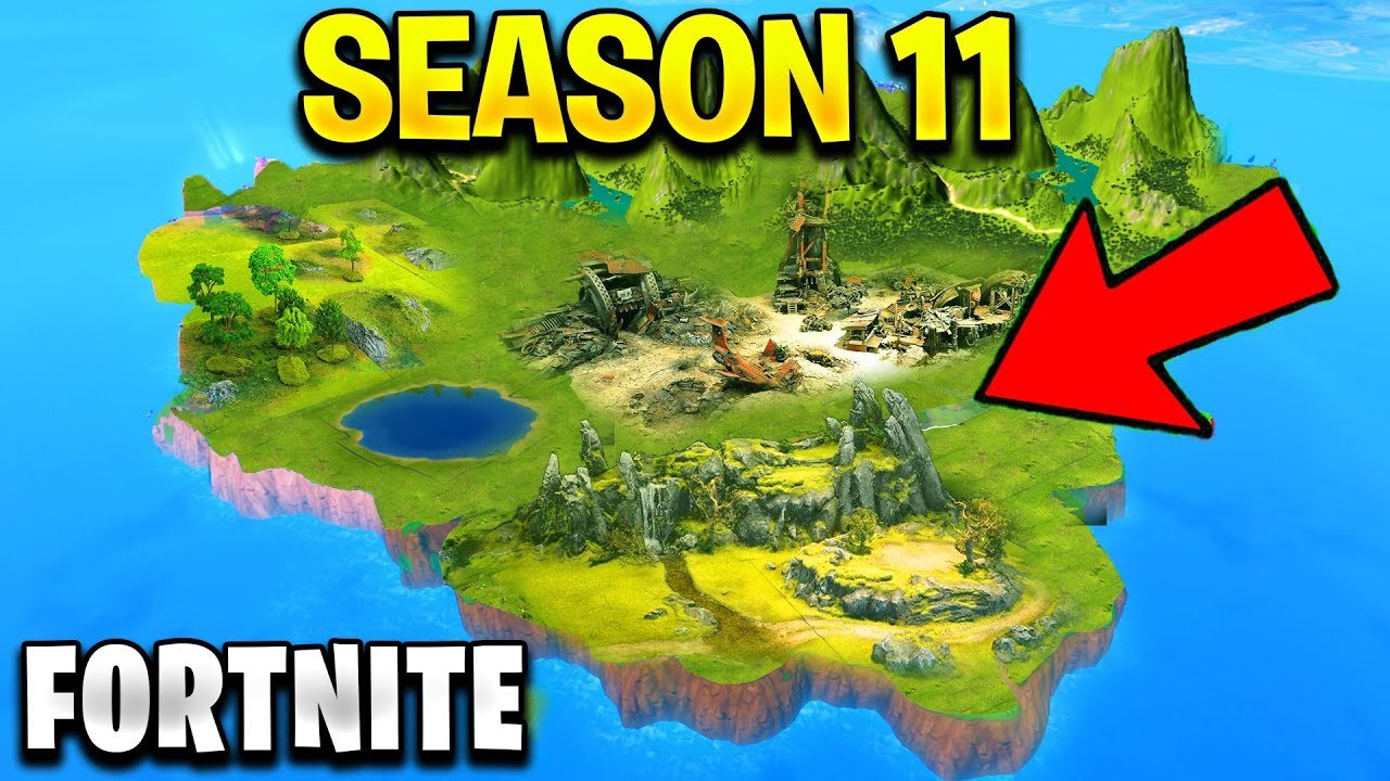 SEASON 11 MAP UPDATE! (Fortnite Battle Royale)