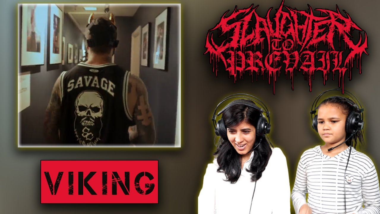 SLAUGHTER TO PREVAIL REACTION | VIKING REACTION | NEPALI GIRLS REACT