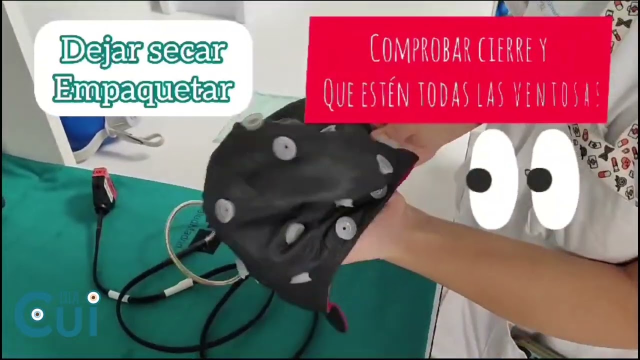 LIMPIEZA GORRO ELECTROENCEFALOGRAFÍA (EEG)