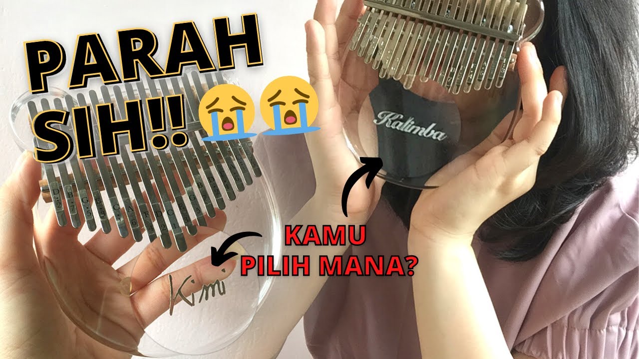 KEMBARANNYA KALIMBA KIMI! Sama Sama Cantik Sih, Tapi Kok Gini… | Review Kalimba Akrilik