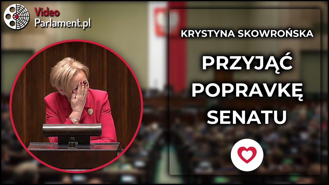 Krystyna Skowrońska: rekomendacja ws. poprawki Senatu do ustawy o krypto