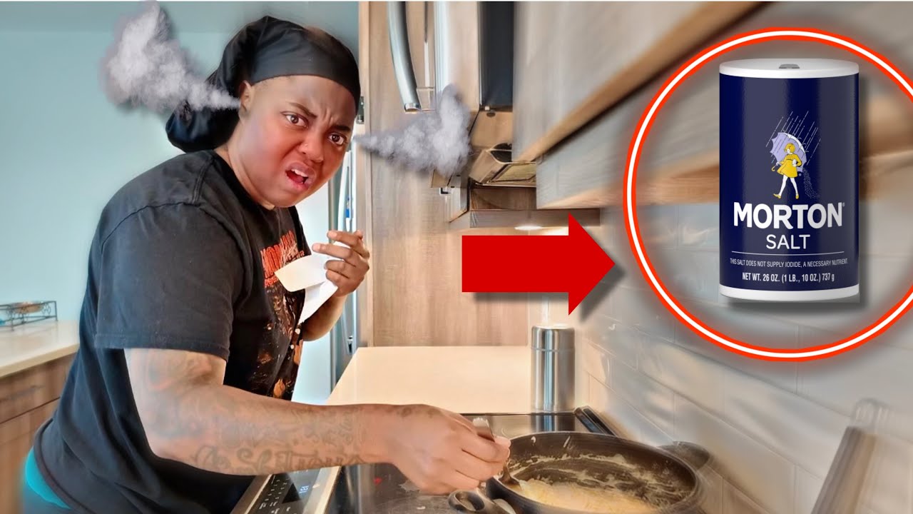 Giving My Fiancee EXTREMELY SALTY PASTA To See Her Reaction😂