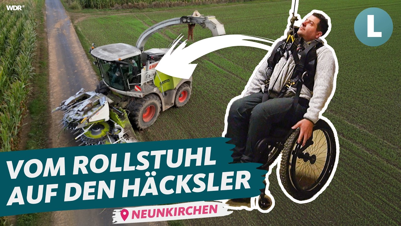 Wie Martin seinen Job trotz Unfall zu 100% ausführen kann! | WDR Lokalzeit Land.Schafft.