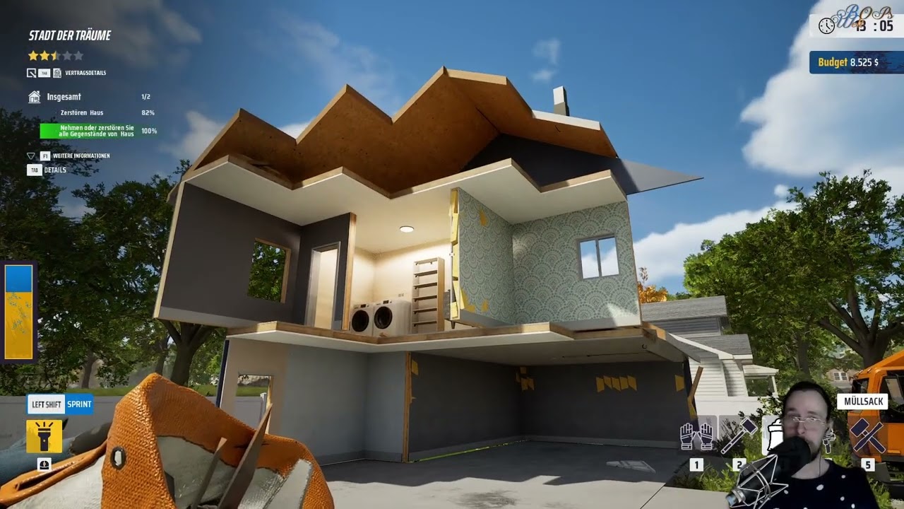 Deconstruction Simulator 🦁 Stream 8 👷‍♂️ [5/6] Von der Stadt der Träume bleibt nur Schutt