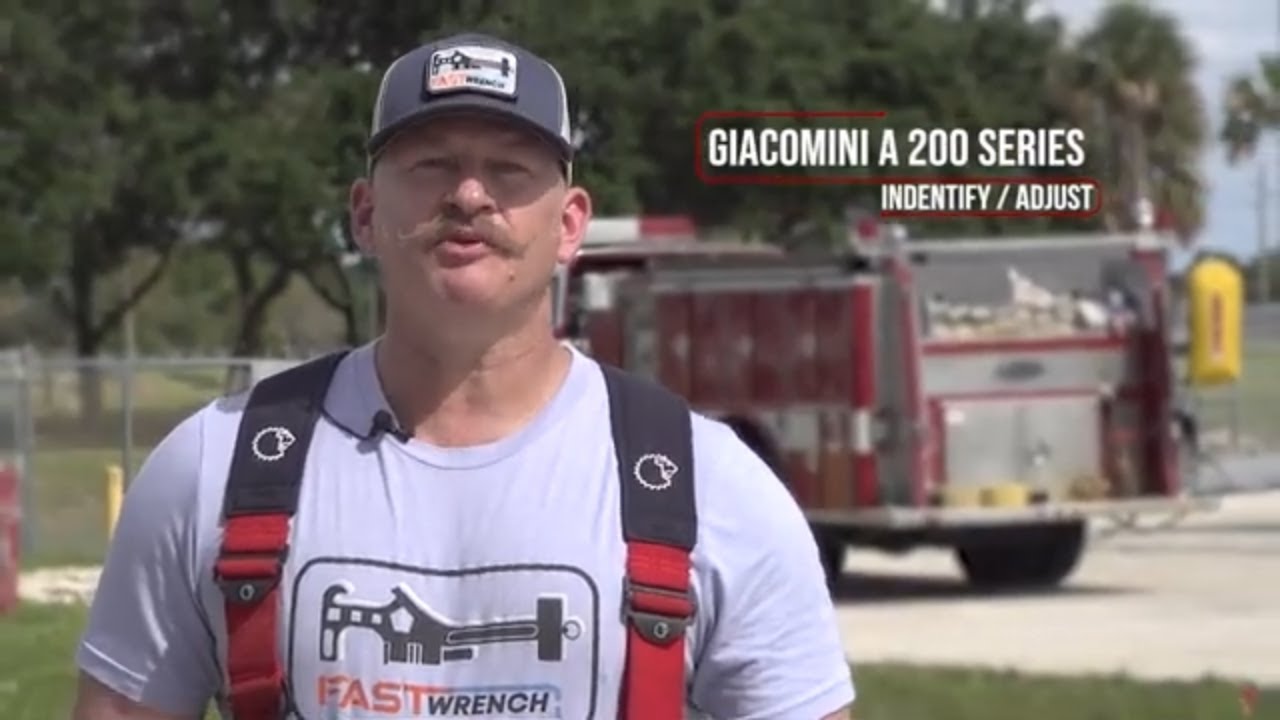 Identifying And Adjusting The Giacomini A200 Series Valve With The Fastwrench