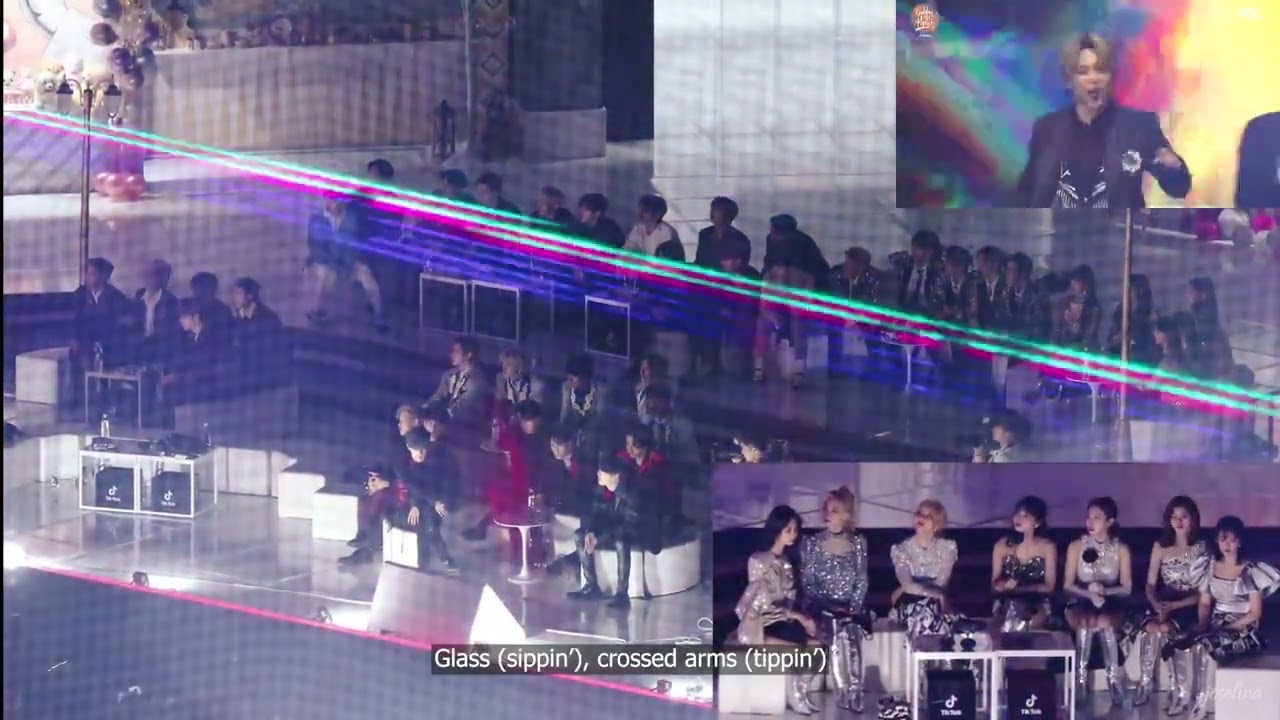 Idols React to BTS Dionysus Performance at the Golden Disc Awards (GDA) 2020 [+ Eng Lyrics]