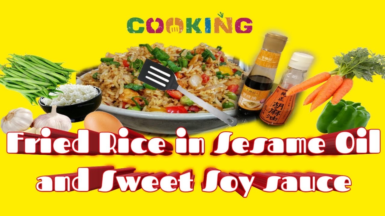 Fried Rice in Sesame Oil and Sweet Soy sauce | Luvs MenggayTv